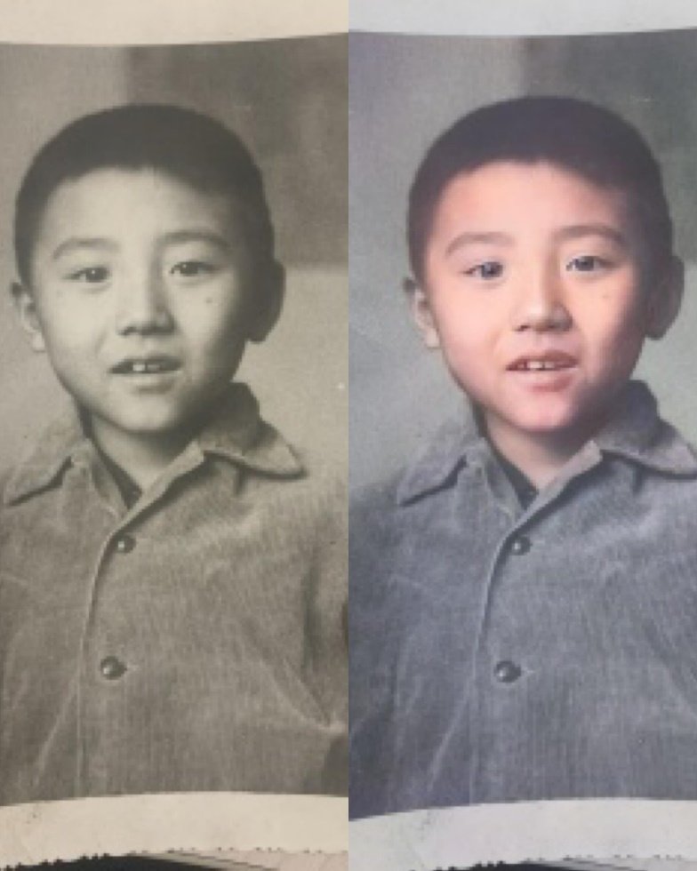重温旧时光百度网盘一刻相册帮你免费修复老旧照片-奇享网