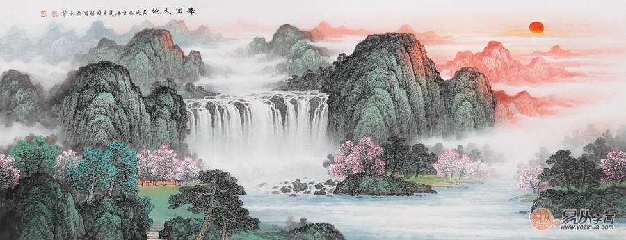 办公室墙面挂什么画 挑选办公室挂画从这2方面入手