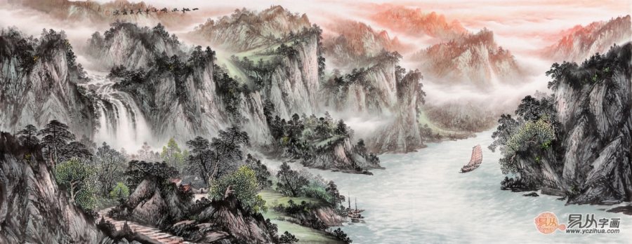 办公室墙面挂什么画 挑选办公室挂画从这2方面入手