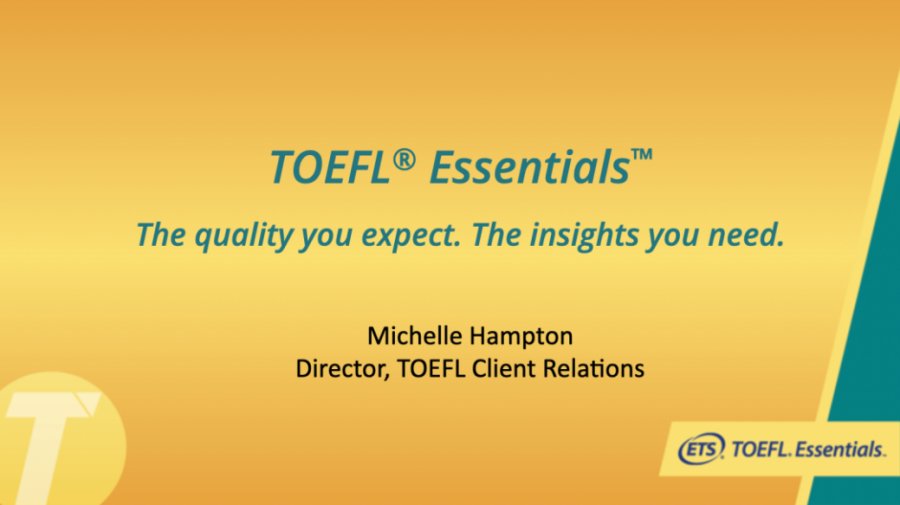 拥抱托福新变化，跟新东方在线老师详细了解TOEFL Essentials