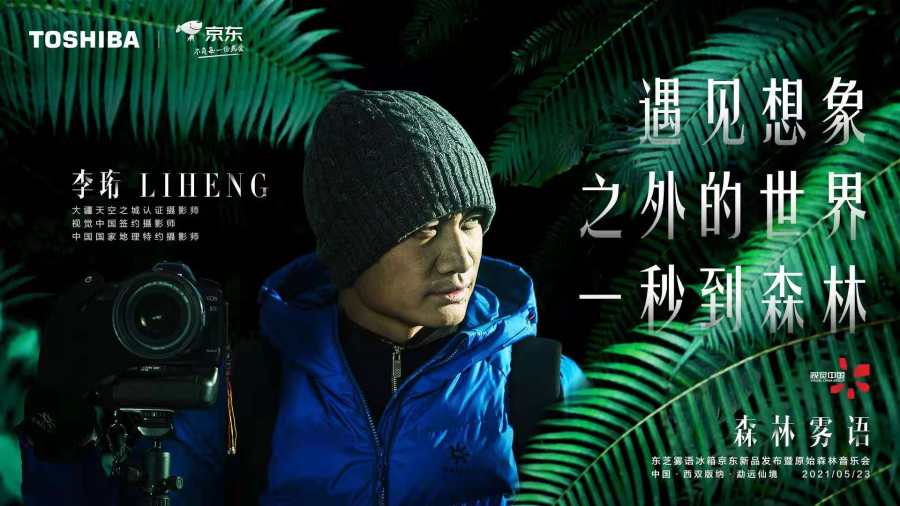 东芝冰箱雾语系列新品即将发布,一秒穿越到森林!