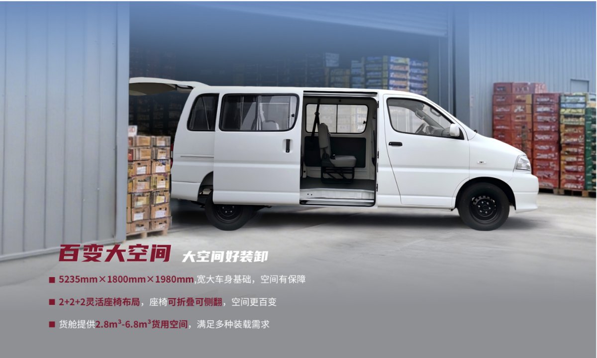 金杯新快运2026款 专业多能创富伙伴图3