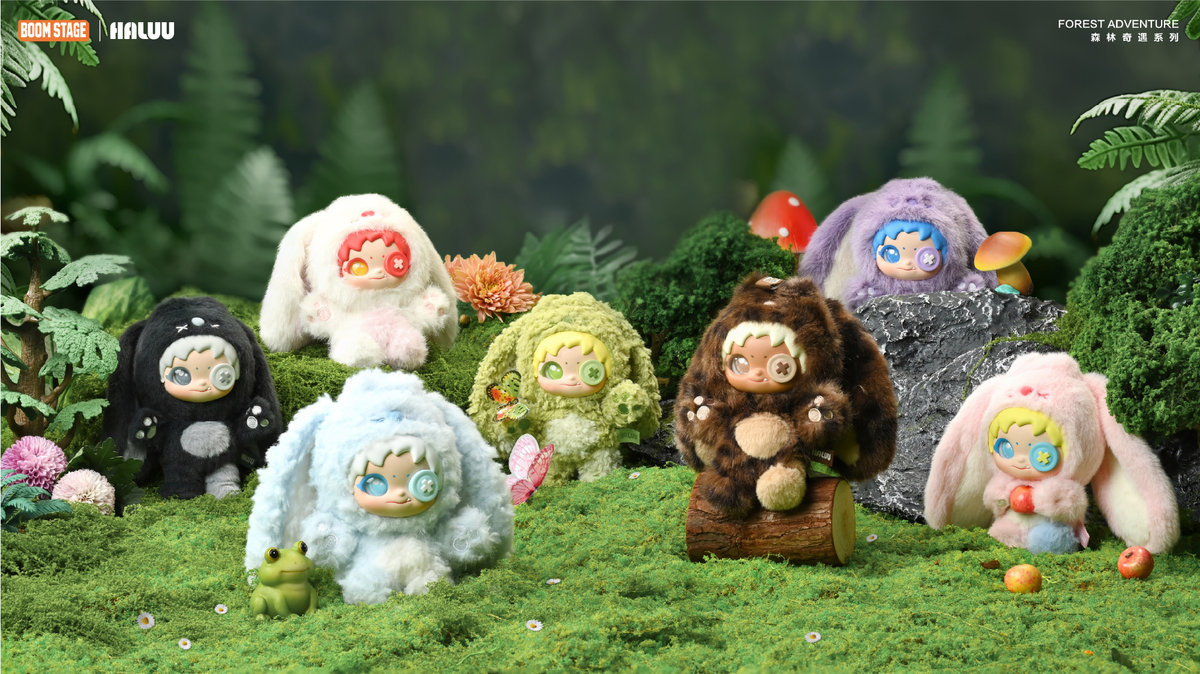 HALUU系列盲盒首发全网秒罄 HALUU系列盲盒首发全网秒罄