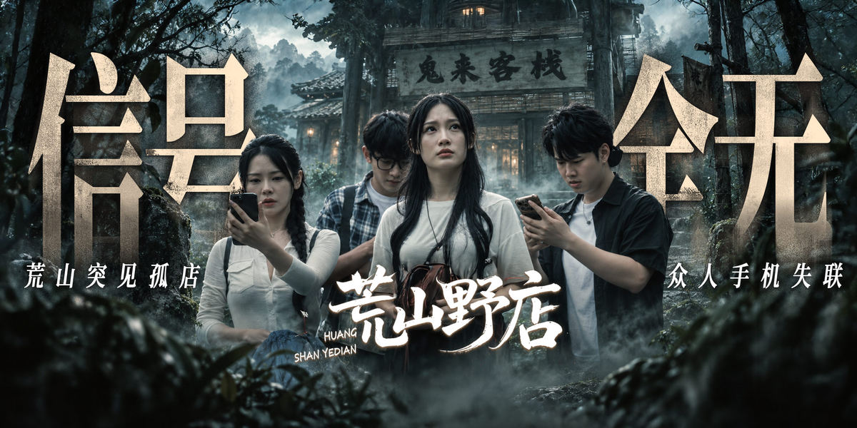 惊悚悬疑影片《荒山野店》上映热度爆火，双平台榜单登顶(图4)